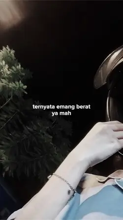Ternyata emang berat