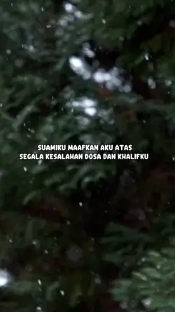 suamiku maafkan aku