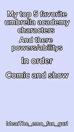 Fav five characters