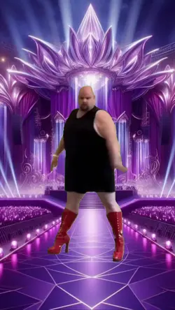 man dancing unholy