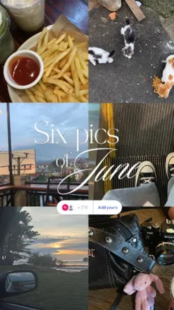 6 pics of june