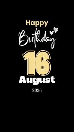 birthday august 16
