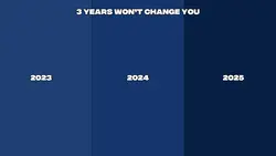 3 years change u