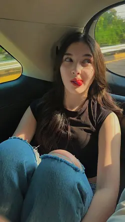 merah pipi kamu