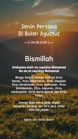 Senin pertama