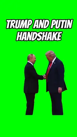 Trump putin handshak