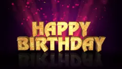 Bon anniversaire 