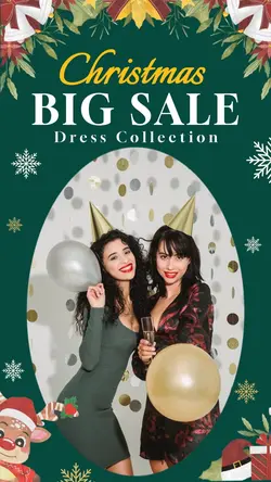 Dress Collection Christmas Sale in Cute Style
