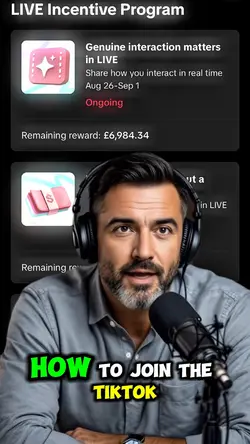 TikTok Live Incentiv