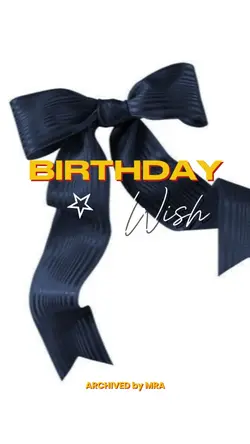 BIRTHDAY STORY