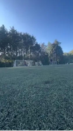Football shootin