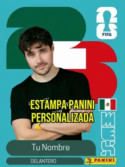 Estampa Panini ⚽️