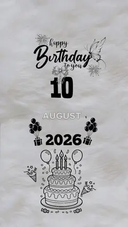 August 10th birthday
