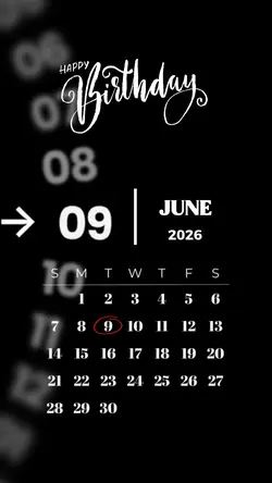 Birthday 09 june