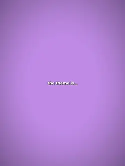 the theme is art