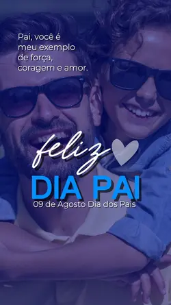 Feliz dia dos Pais 