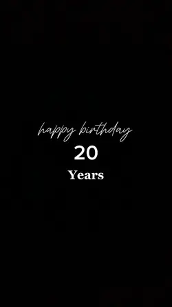 hbd 20 years