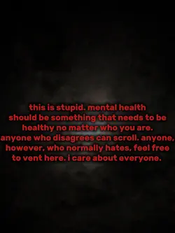 feel free to vent <3