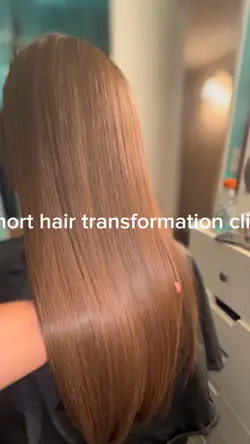 Short hair transitio