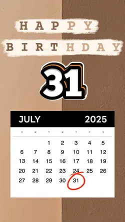 birthday 31July2025
