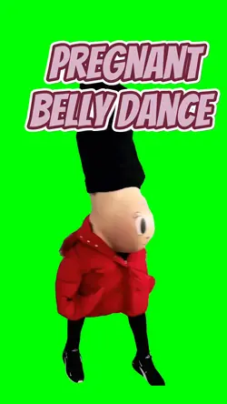Pregnant belly dance