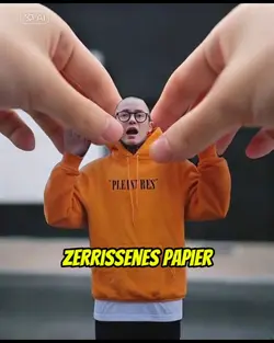 Zerrissenes Papier