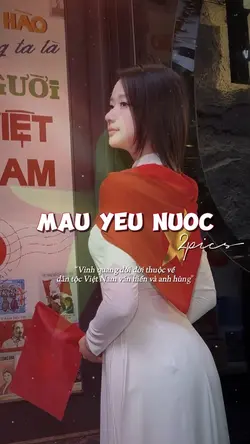 Mẫu yêu nước 2/9