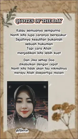 STORY MOTIVASI DIRI 