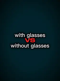 With/out glasses u
