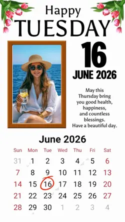 Tuesday 16 June 2026