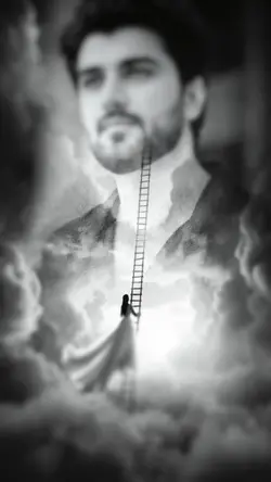 Stairway in clouds