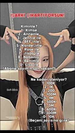 Şarkı çıkartıyorsun!