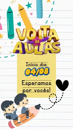 Volta às aulas 