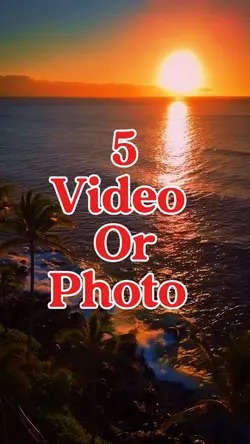 5 video or photo 