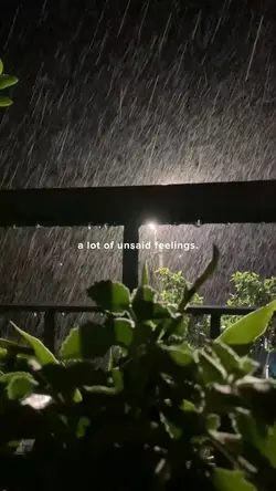 unsaid feelings.