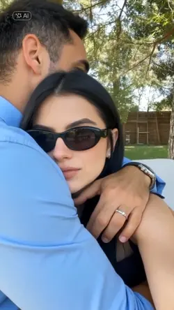 Hugged by a guy 