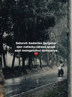 Seluruh badanku ber