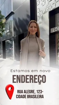 Novo endereço 