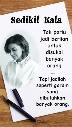 sedikit kata