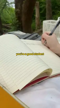 u're a good student