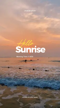 mini vlog sunrise