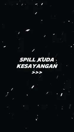 SPIL KUDA KESAYANGAN