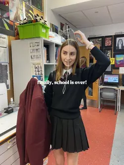school is over