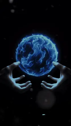 Blue fire effect 22