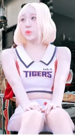 korea cheerleader