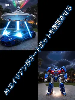 AI エイリアンがオートボットを復活させ