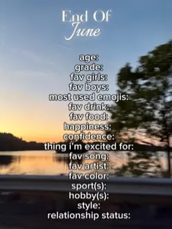 End of June