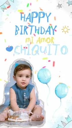 Mi 1er cumpleaños