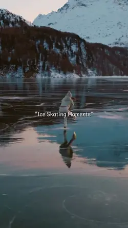 Ice skating moments