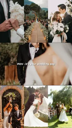 POV : your wedding